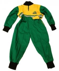 Fort Kids 2-Tone Tractor Boiler Suit -GREEN