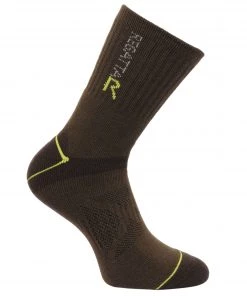 Regatta Mens Blister Protection Socks -CLOVE Mens Accessories