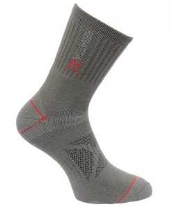 Regatta Mens Blister Protection Socks -GRANITE Mens Accessories