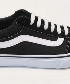 Vans Mens Ward Suede Canvas -BLACK/WHITE