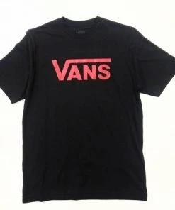 Kids Polos, Tees, & Shirts Vans Kids Classic Tee -BLACK/RED
