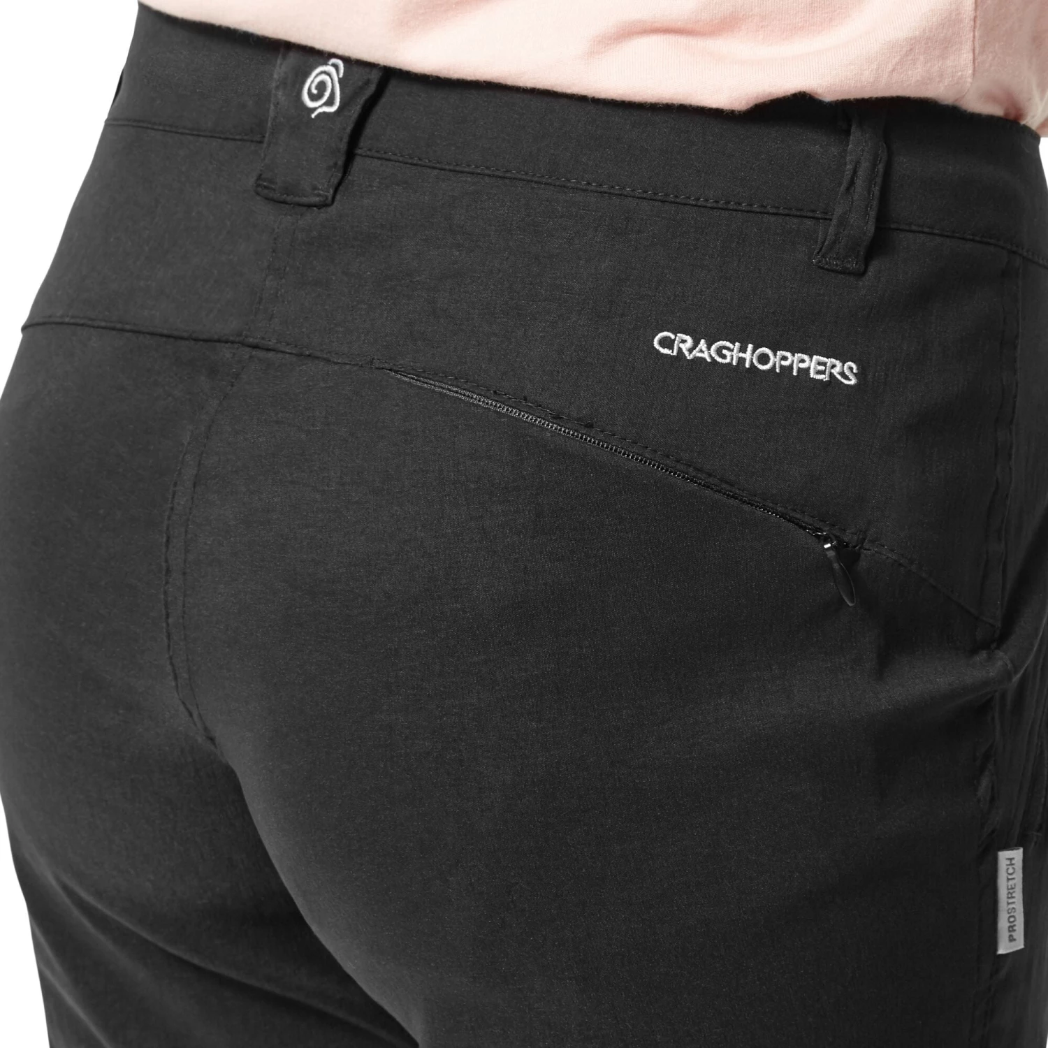 Ladies Trousers & Shorts Craghoppers Ladies Kiwi Pro Stretch Trousers CWJ1280 Black