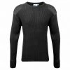 Fort Crew Neck Combat Jumper -BLACK All
