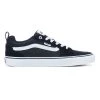 VANS Kids Ward Suede/Canvas -BLACK/WHITE (Size 10-3UK) Kids Footwear