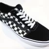 Vans Mens Ward -BLACK/WHITE CHECKER (7, 8, 10 Only) Mens Footwear