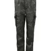 Kombat Kids Black Camo Trousers Kids Camo