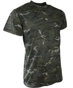 Kombat Kids Camo Kids Black Camo Tee
