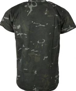 Kombat Kids Camo Kids Black Camo Tee