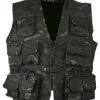 Kombat Kids Black Camo Vest Kids Camo