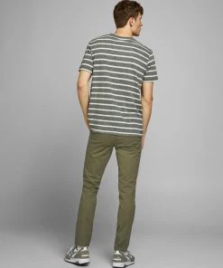 Mens Trousers & Shorts Jack & Jones MARCO/BOWIE Trousers -OLIVE