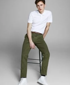 Jack & Jones CODY/SPENCER Trousers OLIVE Mens Trousers & Shorts