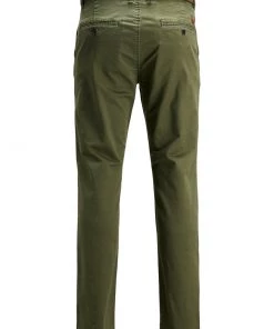 Jack & Jones CODY/SPENCER Trousers OLIVE Mens Trousers & Shorts