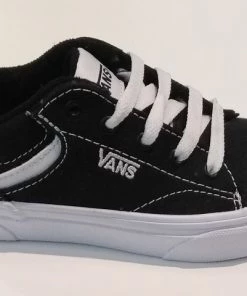 Kids Footwear Vans Kids Seldan -BLACK/WHITE