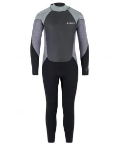 All Osprey Zero 5/4mm Boys Full Wetsuit -GREY
