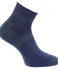Mens Accessories Regatta Mens Active Lifestyle 3 Pack Sock -RAVEN
