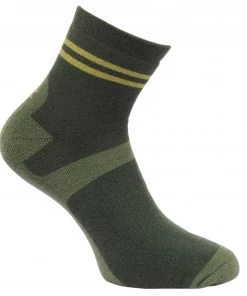Mens Accessories Regatta Mens Active Lifestyle 3 Pack Sock -RAVEN