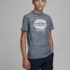 Jack & Jones JNR Jack & Jones JJ30GRAPHIC Boys Tee -NAVY Kids Polos, Tees, & Shirts