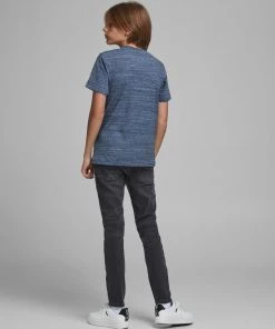 Jack & Jones JNR Kids Polos, Tees, & Shirts Jack & Jones JJ30GRAPHIC Boys Tee -SKY BLUE