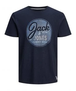 Jack & Jones JNR Jack & Jones JJ30JONES Boys Tee -NAVY BLAZER (9-10, 13-14 Only)
