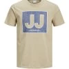 Jack & Jones JNR Kids Polos, Tees, & Shirts Jack & Jones JCOTUBE Boys Tee -CROCKERY
