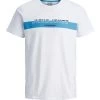 Jack & Jones JNR Kids Polos, Tees, & Shirts Jack & Jones JCOEXIT Boys Tee -WHITE