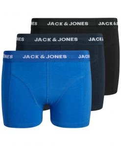 Jack & Jones JNR Jack & Jones JACCOLOUR Boys 3 Pack Boxers -BLACK/BLUE