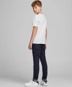 Jack & Jones JNR Jack & Jones JCODENNIS Boys Tee -WHITE