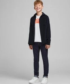 Jack & Jones JNR Jack & Jones JCODENNIS Boys Tee -WHITE