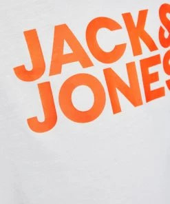 Jack & Jones JNR Jack & Jones JCODENNIS Boys Tee -WHITE