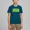 Jack & Jones JNR Kids Polos, Tees, & Shirts Jack & Jones JCODENNIS Boys Tee -SAILOR BLUE