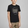 Jack & Jones JNR Jack & Jones JCOBOOSTER Boys Tee -BLACK