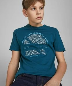 Jack & Jones JNR Jack & Jones JCOBOOSTER Boys Tee -SAILOR BLUE