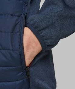 Jack & Jones JNR Jack & Jones JJEMULTI Boys Hybrid Jacket -NAVY Kids Jackets & Bodywarmers