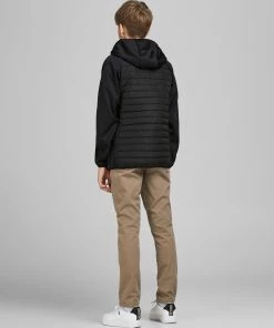 Jack & Jones JNR Kids Jackets & Bodywarmers Jack & Jones JJEMULTI Boys Hybrid Jacket -BLACK