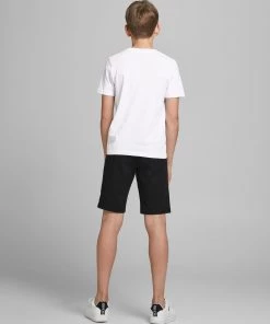 Jack & Jones JNR Jack & Jones JCOSHAWN Boys Tee -WHITE