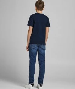 Jack & Jones JNR Jack & Jones JORLOGON Boys Tee -NAVY BLAZER