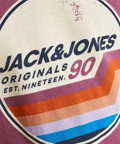 Jack & Jones JNR Kids Polos, Tees, & Shirts Jack & Jones JORTYLER Boys Tee -ROSE