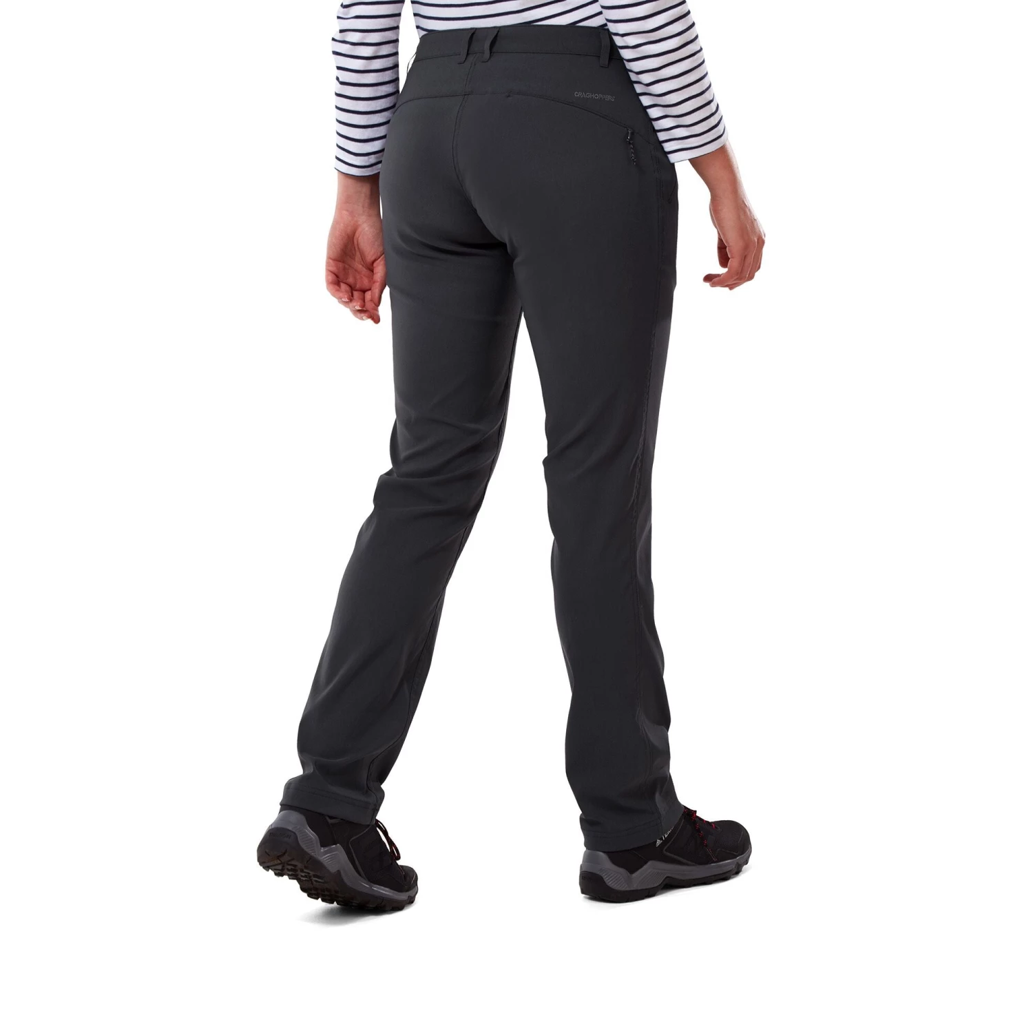 Craghoppers Ladies Kiwi Pro Stretch Trousers CWJ1280 Graphite Ladies Trousers & Shorts