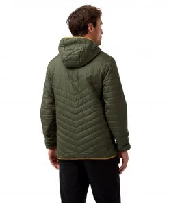 Mens Jackets & Bodywarmers Craghoppers Mens CompLite Reversible Jacket -PARKA GREEN