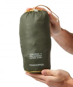 Mens Jackets & Bodywarmers Craghoppers Mens CompLite Reversible Jacket -PARKA GREEN