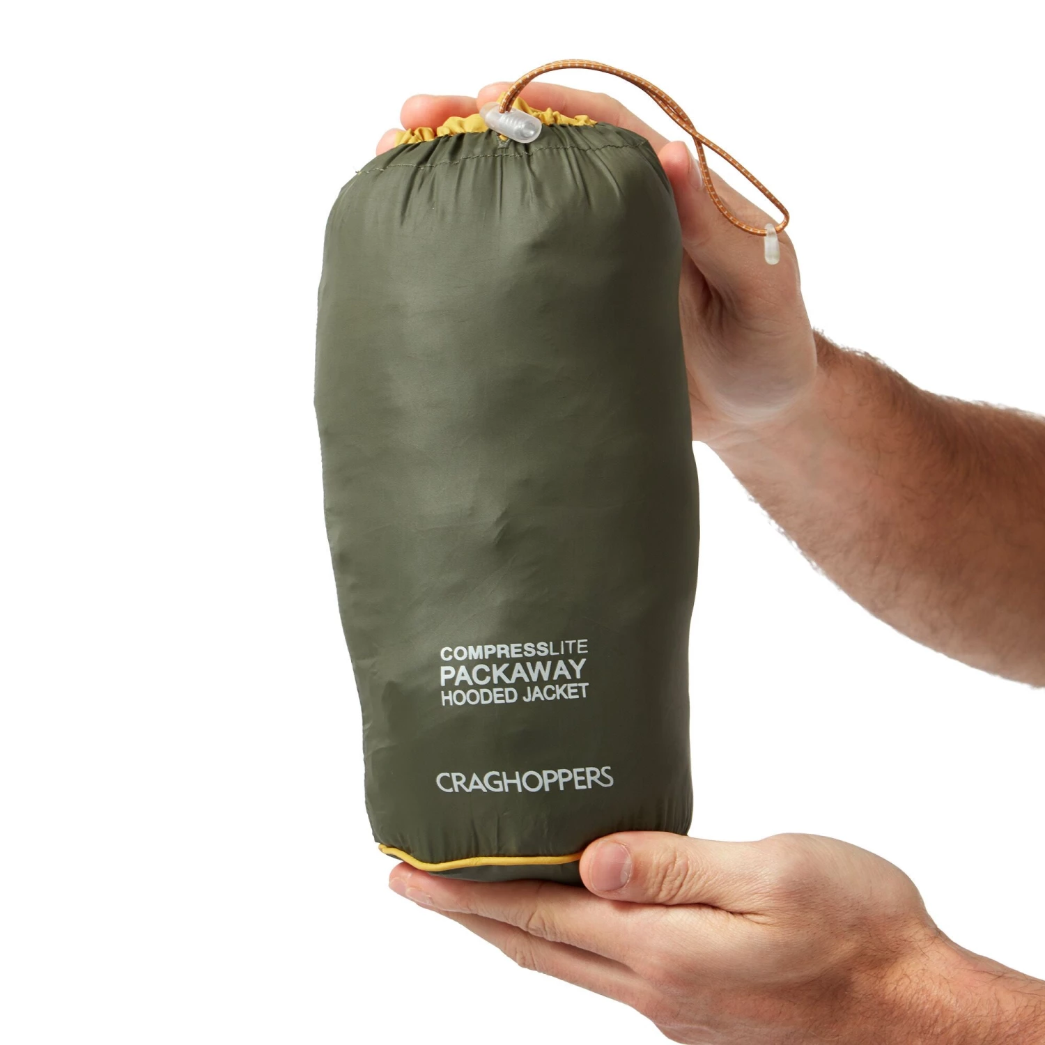 Mens Jackets & Bodywarmers Craghoppers Mens CompLite Reversible Jacket -PARKA GREEN