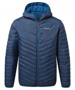 Mens Jackets & Bodywarmers Craghoppers Mens CompLite Reversible Jacket -BLUE NAVY