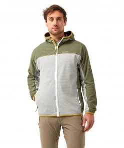 Mens Hoodies & Sweatshirts Craghoppers Mens Galway Full Zip Hoody -PARKA GREEN