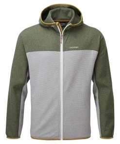 Mens Hoodies & Sweatshirts Craghoppers Mens Galway Full Zip Hoody -PARKA GREEN