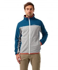 Craghoppers Mens Galway Full Zip Hoody -POSEIDON BLUE Mens Hoodies & Sweatshirts