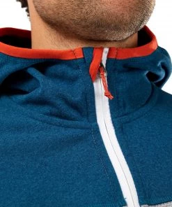 Craghoppers Mens Galway Full Zip Hoody -POSEIDON BLUE Mens Hoodies & Sweatshirts