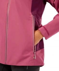 Craghoppers Ladies Atlas Waterproof Jacket -RASPBERRY