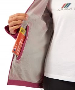 Craghoppers Ladies Atlas Waterproof Jacket -RASPBERRY