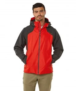 Craghoppers Mens Balla Waterproof Jacket -RED (S Only)