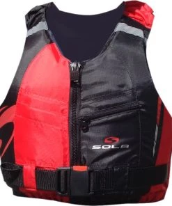 Sola Frenzy Front Zip 50N Buoyancy Aid -RED